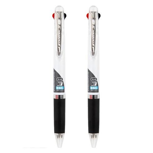 제트스트림 유니 3색 볼펜 0.5mm SXE3-404-05, 화이트, 2개 - 펜/펜리필 | 쿠팡