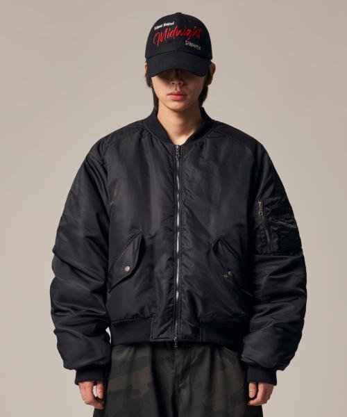 Plane Shirring Ma-1 Black