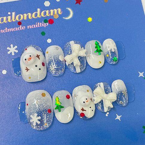 (한정판매)❄화이트크리스마스/[nailondam]
