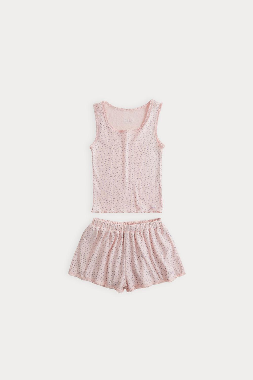 [옵션선택] 메리 플라워 코튼 셋업_Berry Pink