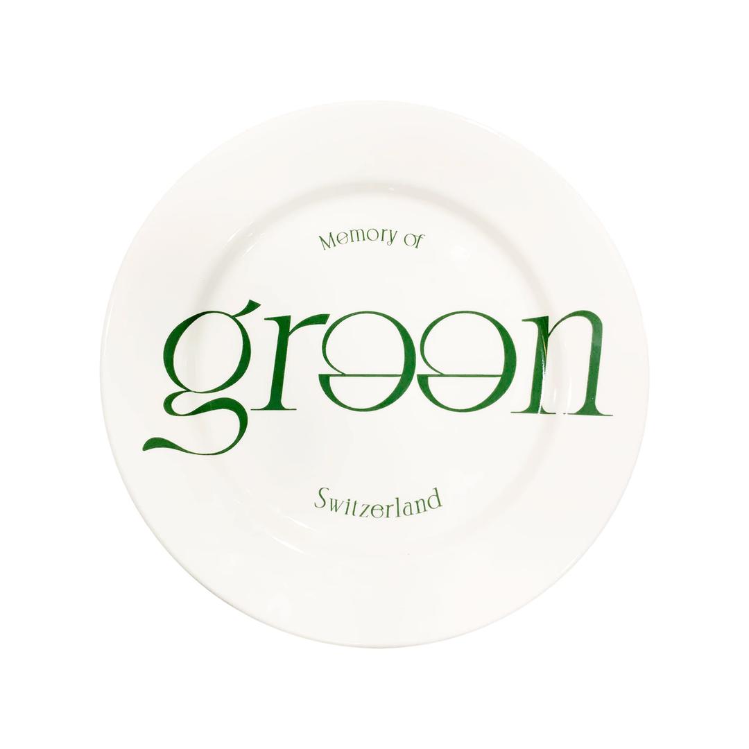 MEMORY OF GREEN PLATE