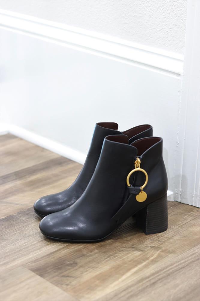 씨바이끌로에 여성 앵클 부츠 7CM SB31148A8215