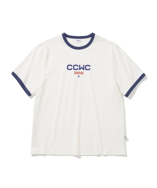 RINGER SS TEE OFF WHITE