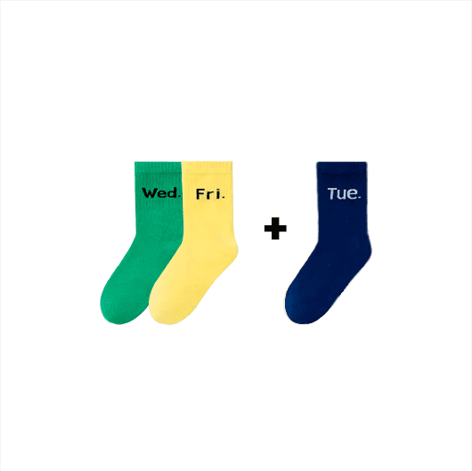 [오늘뭐신지?] 데일리 양말 SET(2+1)