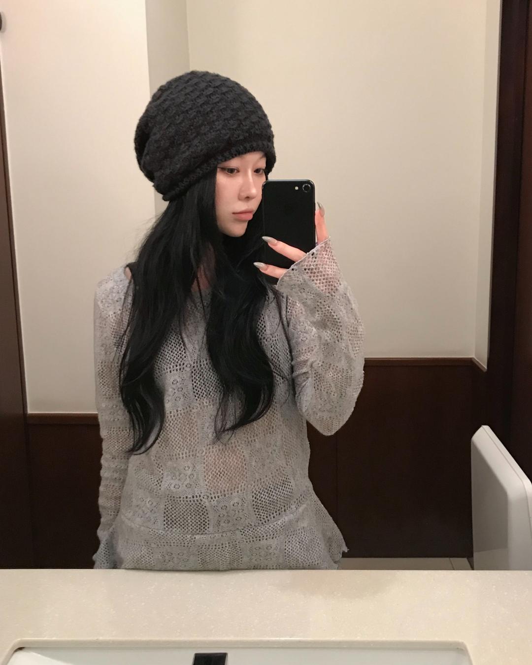 벌집 셔링 비니