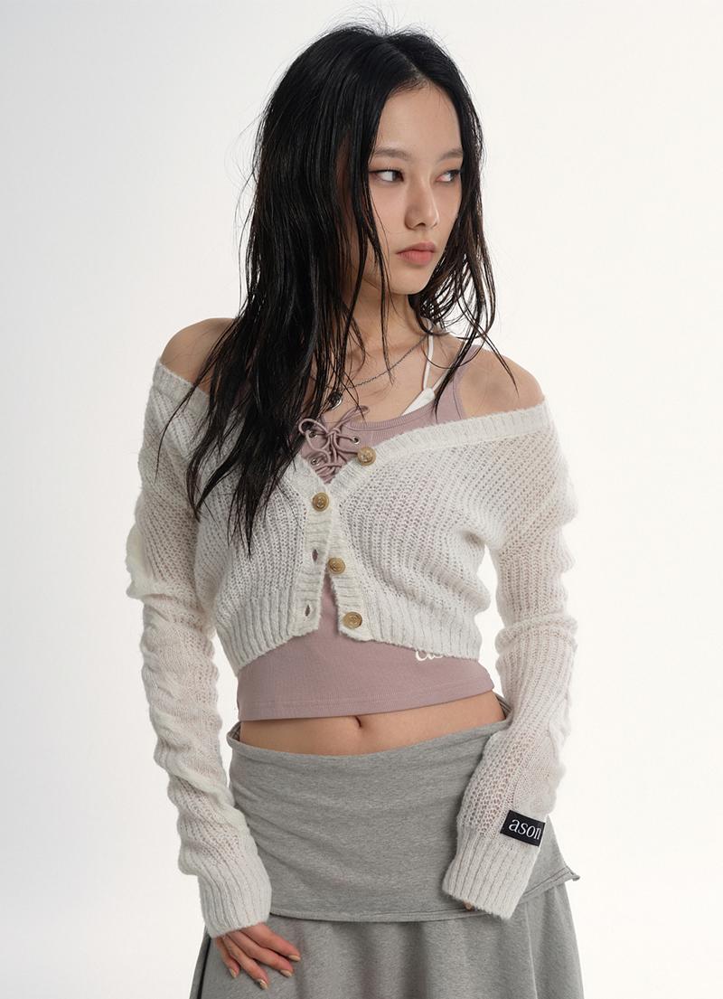 TWEETY CARDIGAN / IVORY