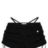 SHIRRING STRING MICROSHORTS_BLACK