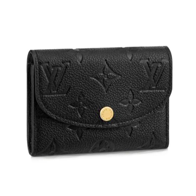 루이비통 로잘리 코인 퍼스 카드지갑 반지갑 느와 M81455