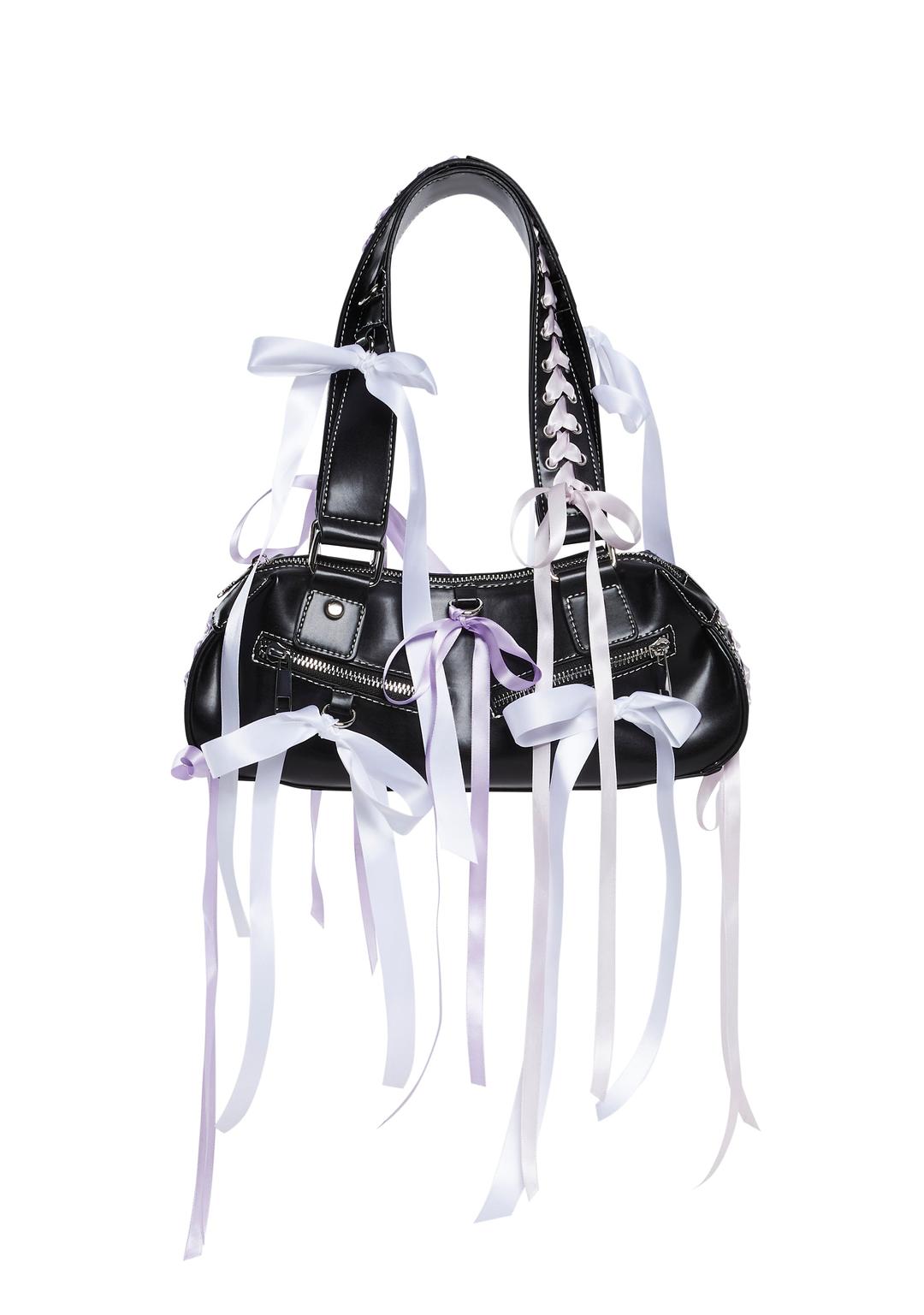 Dainty Posh Shoulder Bag - BLACK / ONE SIZE