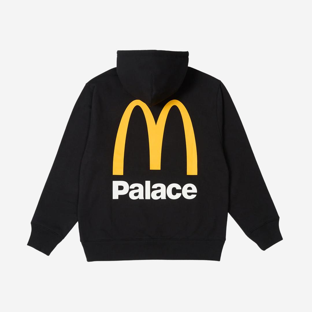 Palace x McDonald's Logo Hood Black - 23FW
