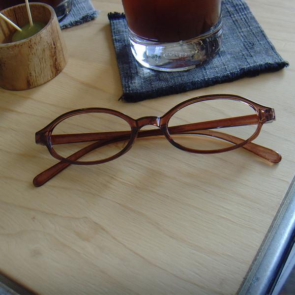 Flat glasses (Brown)