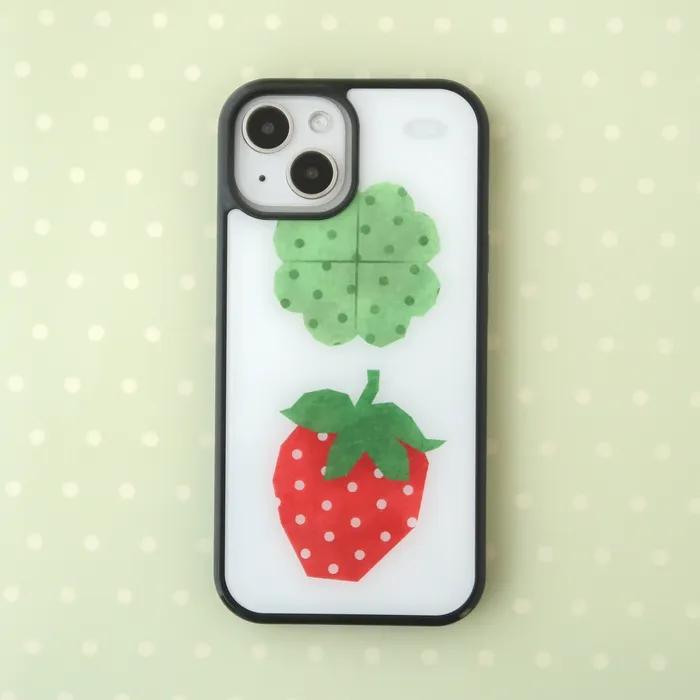 BIG RED STRAWBERRY case (glass bumper)