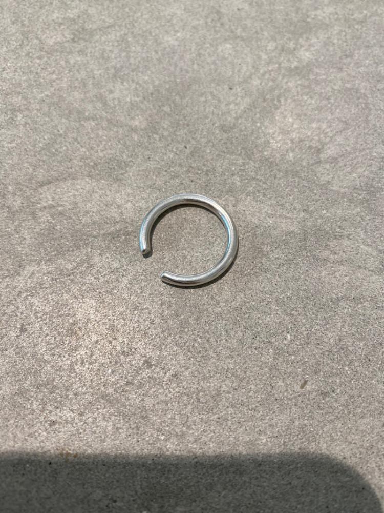 컷아웃 링 / Silver925 / 2 colours