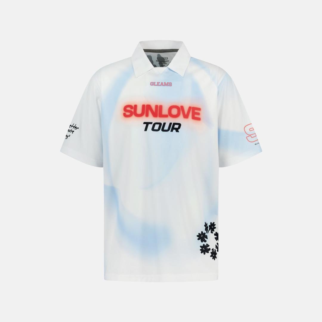 Gleams Golf Jersey White