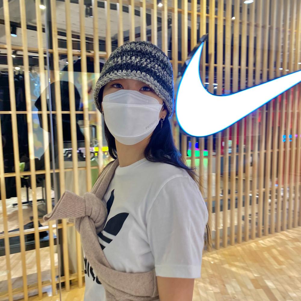 l핸드메이드l 톤앤톤 버킷햇 그레이그릿