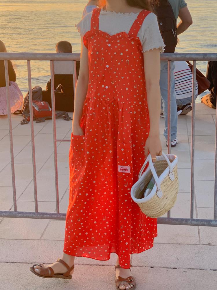 [MADE BY SOVEL] 자다르 원피스 2color - 레드