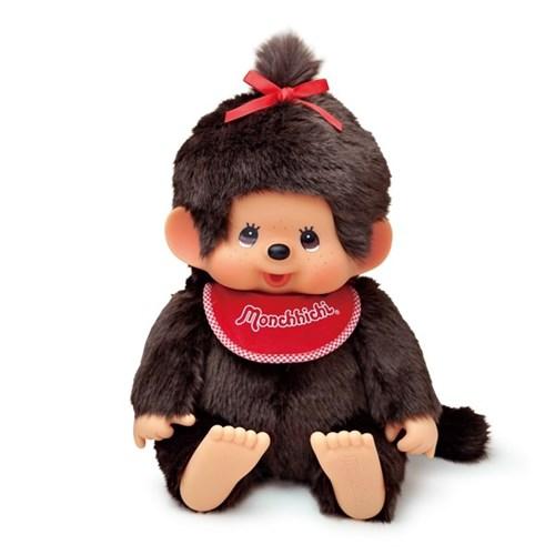 Premium Standard Super Soft Monchhichi Brown Girl L