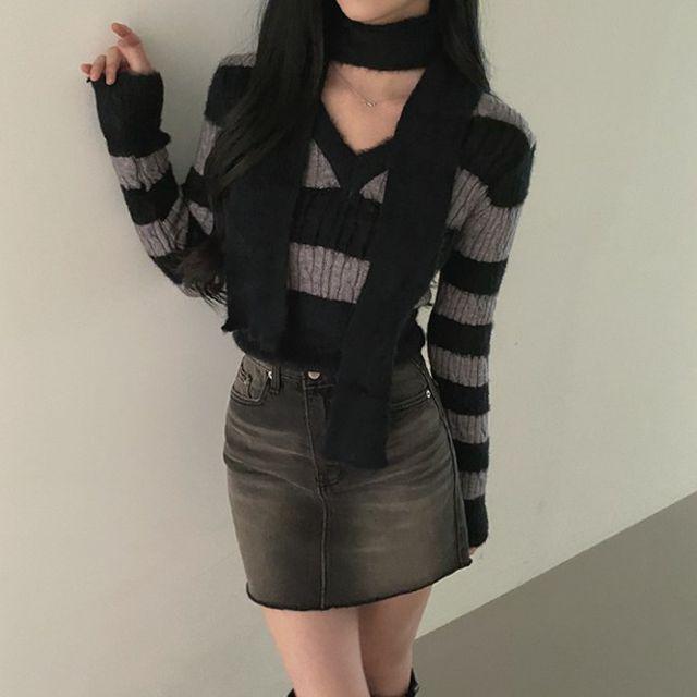 [기획] 빼빼로단가라초커머플러SET(2c)