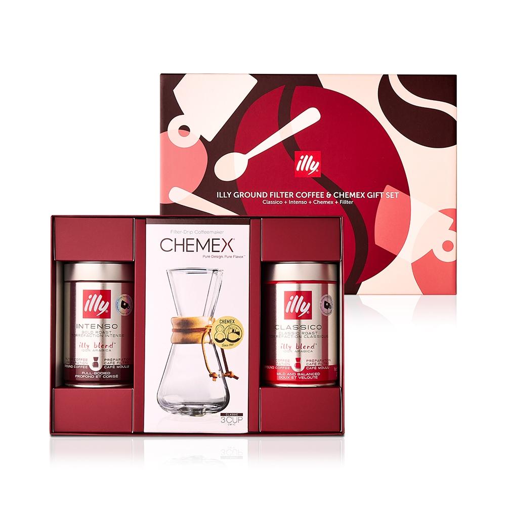 일리 그라운드 필터 커피&케맥스 기프트세트