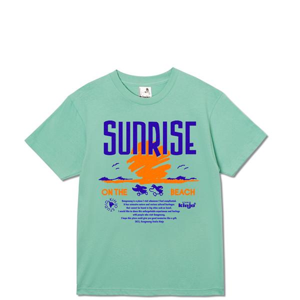 킨조 선라이즈 반팔 아이스그린