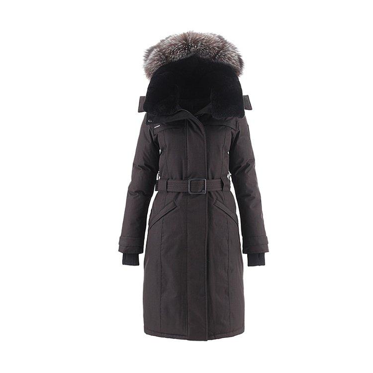 [23FW] SHERA XF 쉬라 폭스퍼 여성 다운 코트