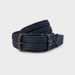블루 엘라스틱 레이온 브레이디드 벨트(LHTECB023UZRTZ)
