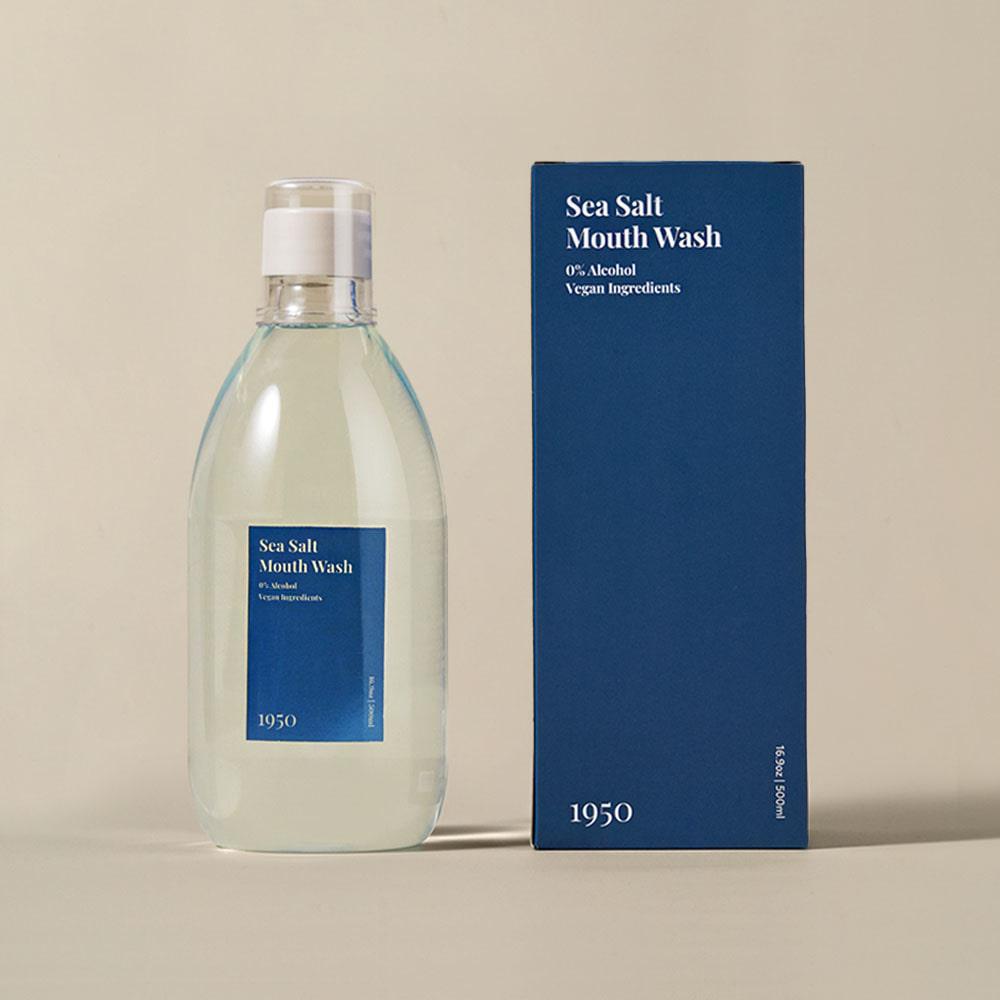 [신규회원 단독 0원 500명 한정] 1950 제주 씨솔트 마우스워시 (비건, 알콜 0%)