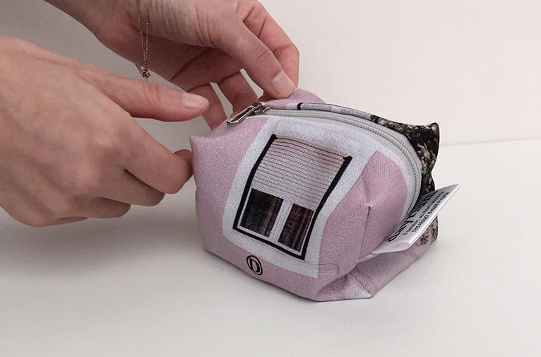 [데이리움] 박스 파우치_리스본핑크 (재입고)