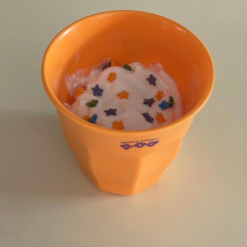 지겨울 일이 1도 없다 컵 (vintage orange)