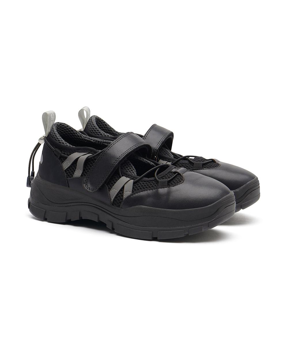 BRYN VELCRO SNEAKERS(MESH) V2 - BLACK