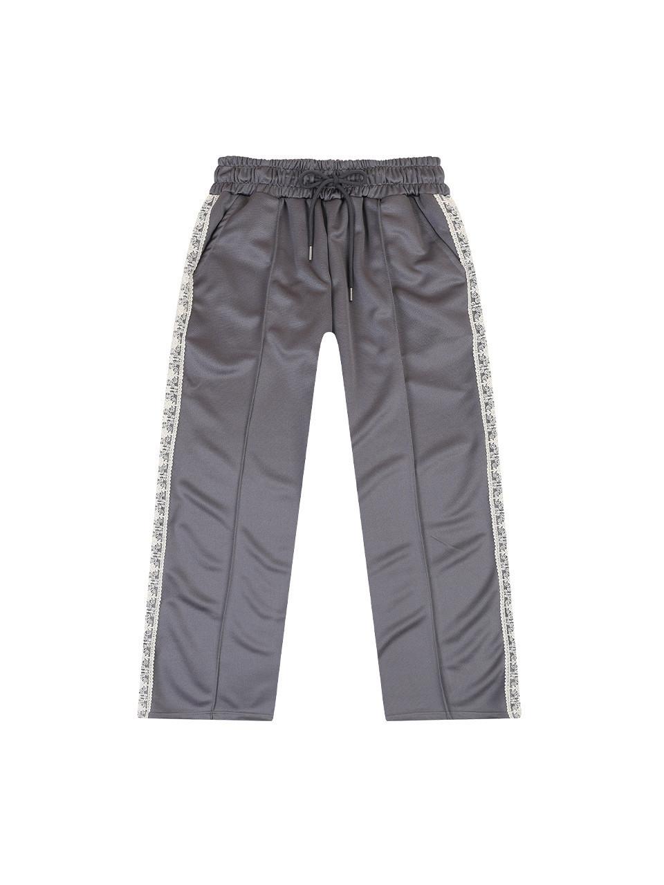 레이스 트랙 팬츠 [GRAY] - (주)원더플레이스
