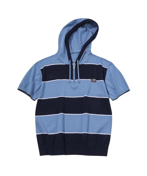 SC 루프 니트 후디(스카이 블루)