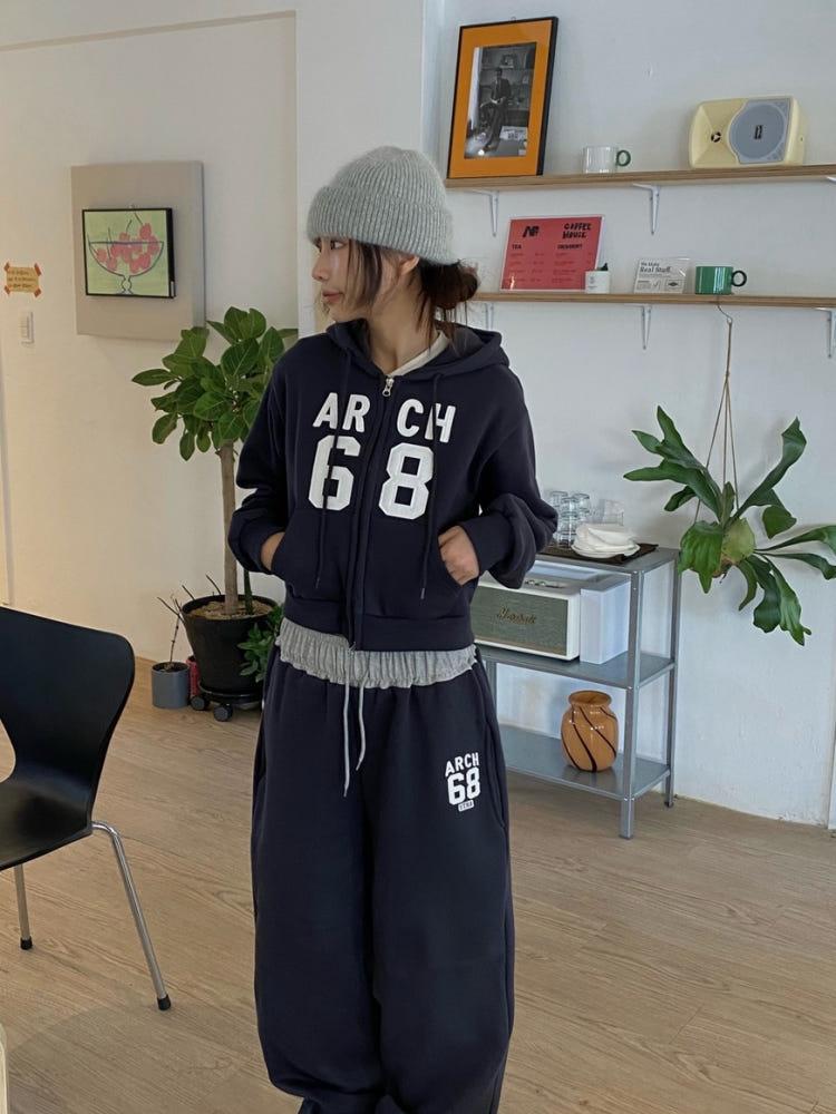 [기획상품] 문즈 웨인 패치 트레이닝 집업 / 4 Color