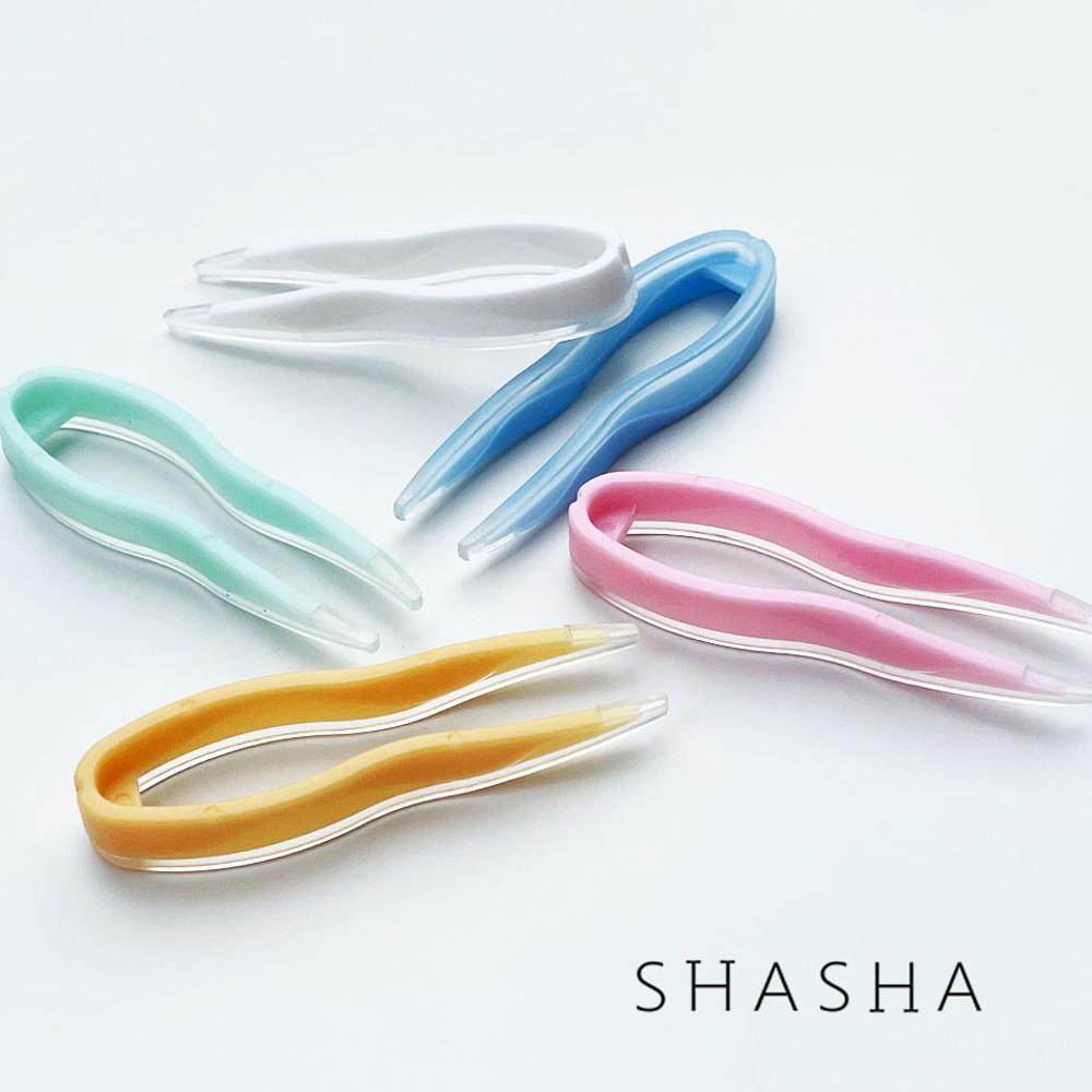 [샤샤] 소프트렌즈 전용 컬러미니집게 휴대용렌즈집게