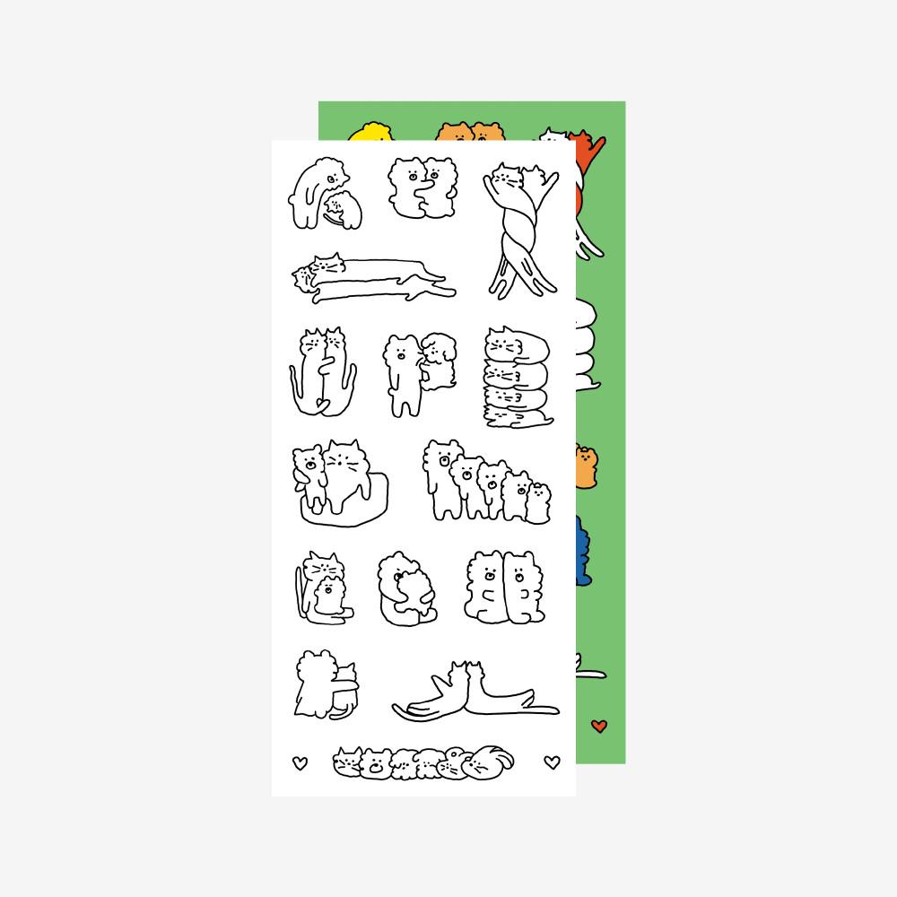 투게더 스티커 mmm sticker