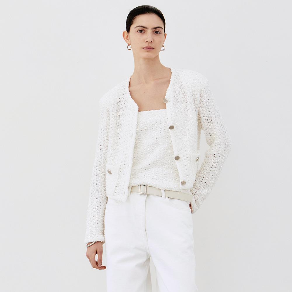 SEL TWEED CARDIGAN