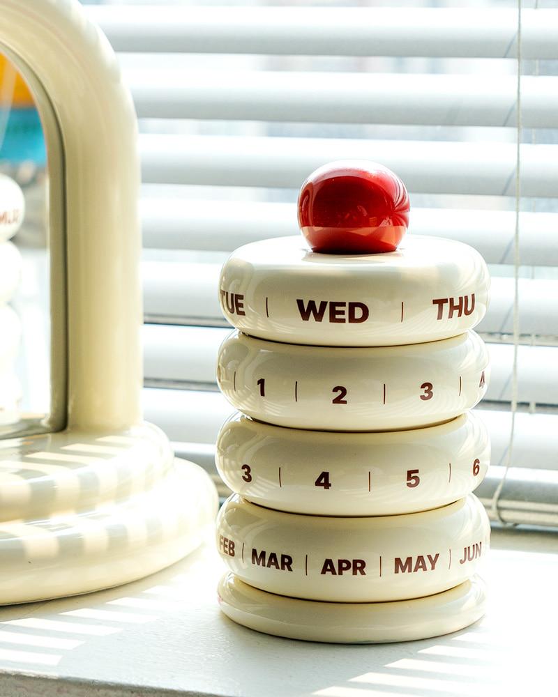 CERAMIC PERPETUAL CALENDAR