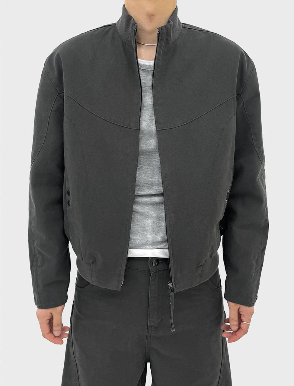 콘크리트 모션 크랙 자켓 2color