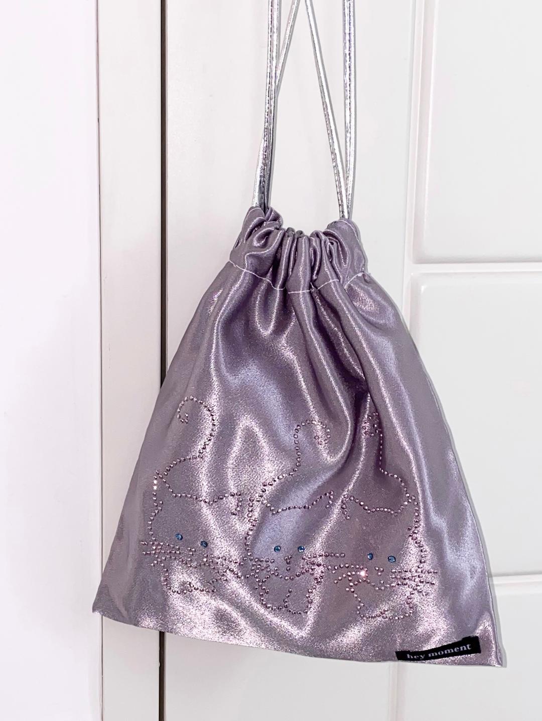Kitten Pouch (silver)