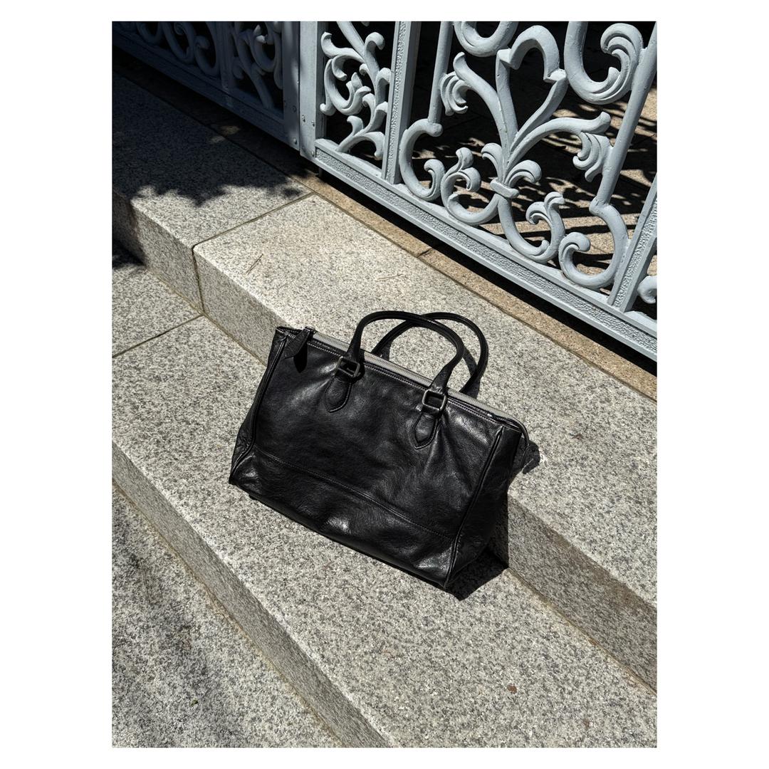 MARGARET HOWELL - Leather Tote (Black)