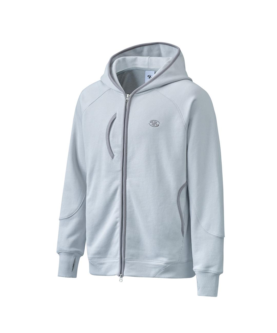 HOODIE ZIP-UP [GREY]