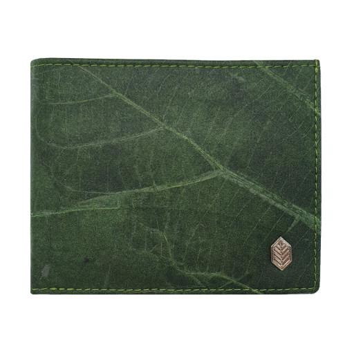 잎섬유 스퀘어 반지갑