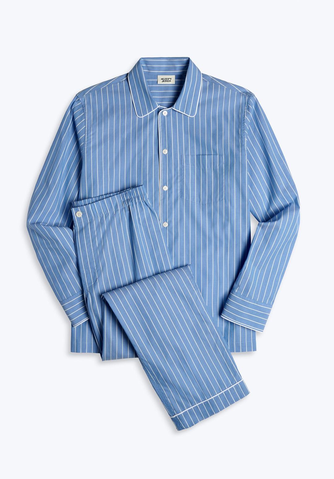 Henry Pajama Set in French Riviera Stripe - French Riviera Stripe / XXS