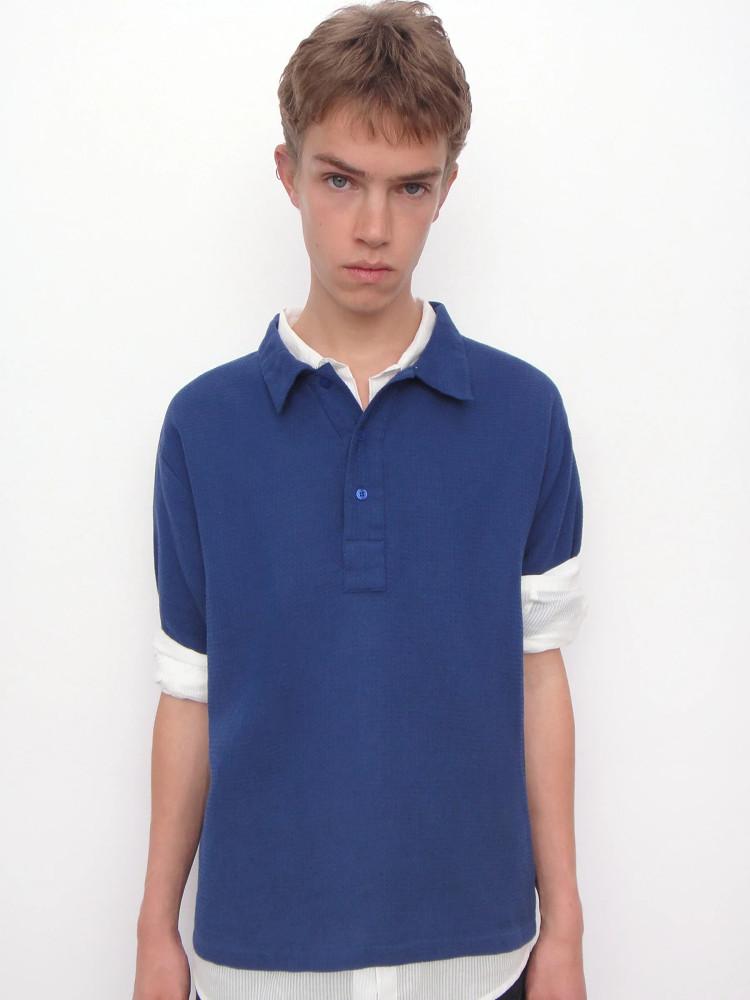 [Gimaguas] 기마구아스 엔조 와플 폴로 셔츠 (2컬러) Enzo Polo