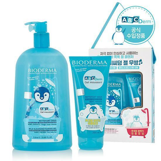 바이오더마 에이비씨덤 젤무쌍 (1L+ 200ml)