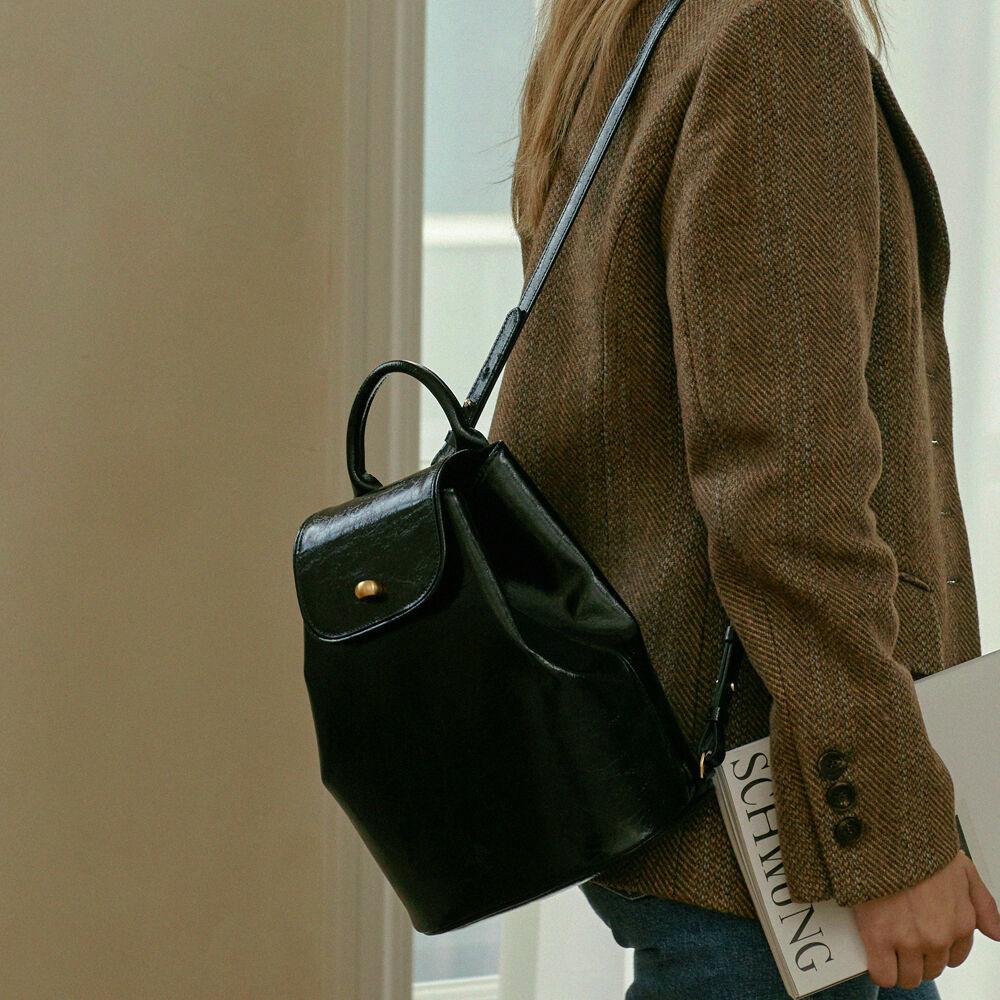 [1/6 순차출고] Manon bag_Glossy black