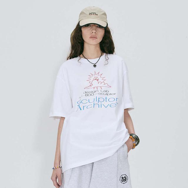 Sunrise Logo Tee White