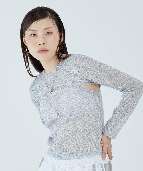 KNIT BOLERO SET-UP_MIX