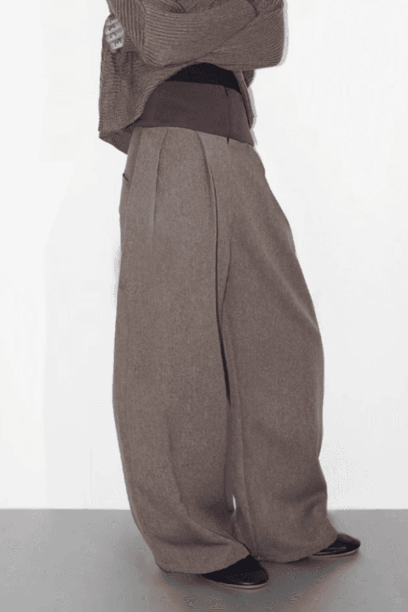 【BEVAN UP】High Waisted Pants na1962