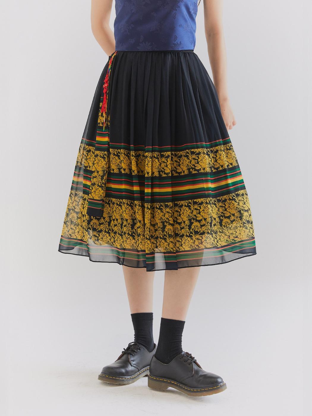 스란단 쉬폰치마 RP32C276